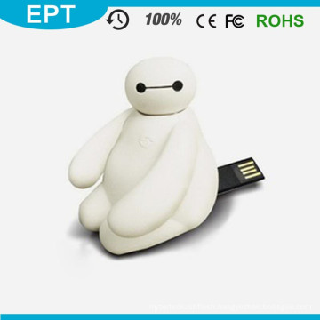 Promotional PVC USB Mini Cartoon Flash Drive for Gift Cute Customized USB Stick (EG05-B)